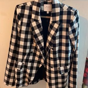 Maison d’Amelie jacket. Like new used. Black and white
